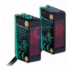 Thru-beam sensor - Effective detection range: 0 ... 10 m, Light source: LED, Light type: modulated visible red light, Signal output: 1 NPN output, short-circuit protected, reverse polarity protecte..