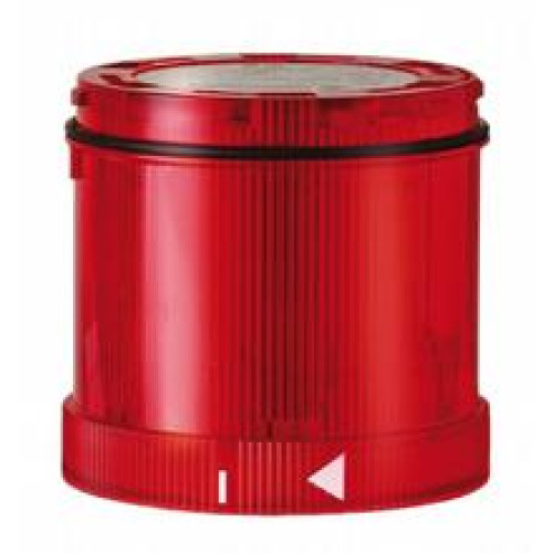 Stack light solid light element, red, Degree of protection: IP65