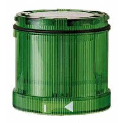 Stack light permanent light element, green, Degree of protection: IP65