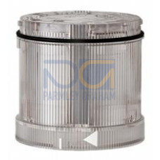 Stack light solid light element, clear, Degree of protection: IP65
