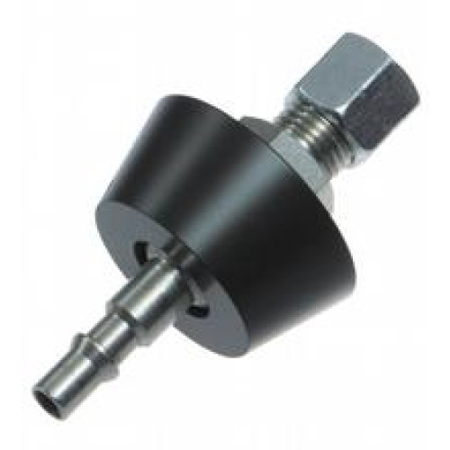 RFID tag with tube connection