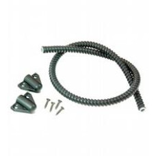 Metal cable protector