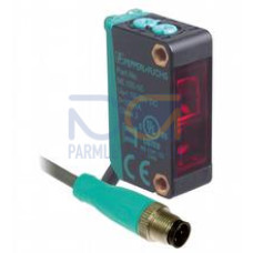 Retroreflective sensor - Effective detection range: 0 ... 5 m, Light source: LED, Light type: modulated visible red light, Signal output: 1 PNP output, short-circuit protected, reverse polarity pro..