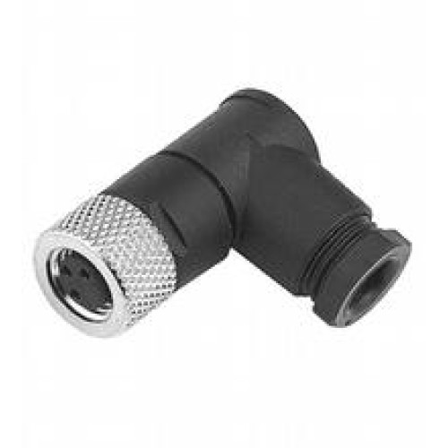 Female cordset single-ended, M8, 3-pin, field attachable, Number of pins: 3