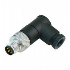 Field-attachable male connector, M8, 4-pin, Number of pins: 4