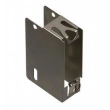 Metal enclosure for inserting protective panes or apertures