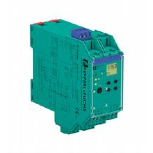 1-channel isolated barrier, 24 V DC supply (Power Rail), Input for NAMUR sensors or dry contacts, Input frequency 1 mHz ... 5 kHz, Current output 0/4&nbsp;mA&nbsp;...&nbsp;20&nbsp;mA, Relay contact and transistor out