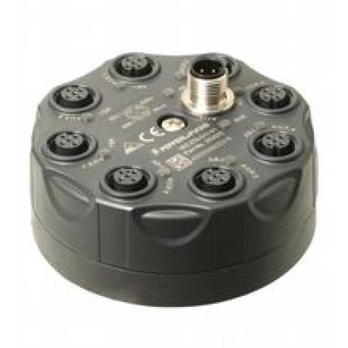 Splitter box, M12, AS interface and auxiliary voltage to eight M12 connectors, Degree of protection: IP67 according to EN 60529, Degree of protection: EN&nbsp;60529:2000, Mounting: Mounting plate