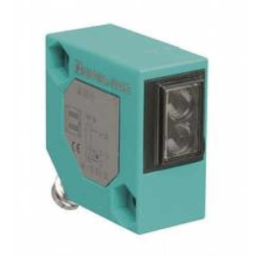 Diffuse mode sensor - Detection range: 0 ... 600 mm , adjustable, Light source: LED, Light type: modulated visible red light , 660 nm, Signal output: 1 PNP output, short-circuit protected, reverse ..