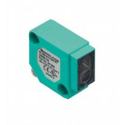 Background suppression sensor - Detection range: 0 ... 200 mm , adjustable, Light source: LED, Light type: modulated visible red light , 660 nm, Signal output: 1 PNP output, short-circuit protected..