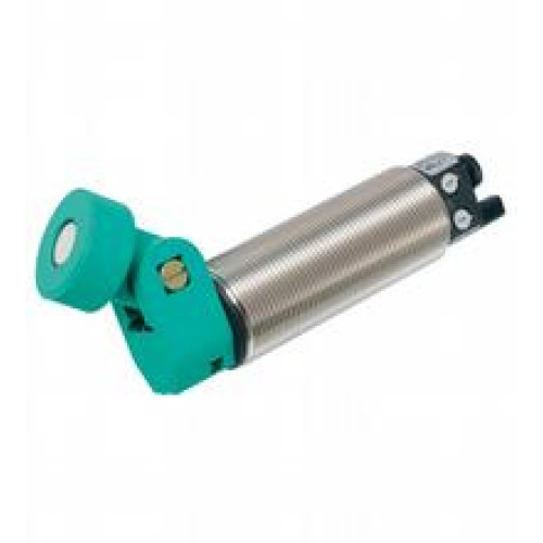 Ultrasonic sensor - Sensing range: 100 ... 2000 mm, Operating voltage: 20 ... 30 V DC (including ripple), Output type: 1 switch output PNP, NO ( NC contact programmable ), Output type: 1 current ou..