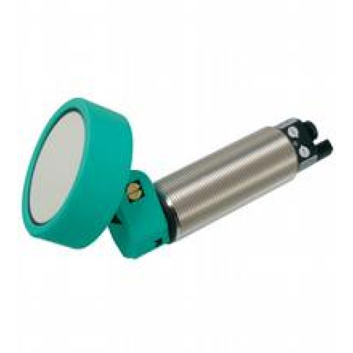 Ultrasonic sensor - Sensing range: 350 ... 6000 mm, Operating voltage: 20 ... 30 V DC (including ripple), Output type: 1 switch output PNP, NO ( NC contact programmable ), Output type: 1 current ou..