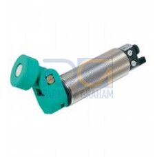 Ultrasonic sensor - Sensing range: 100 ... 2000 mm, Operating voltage: 20 ... 30 V DC (including ripple), Output type: 1 switch output PNP, NO ( NC contact programmable ), Output type: 1 voltage ou..