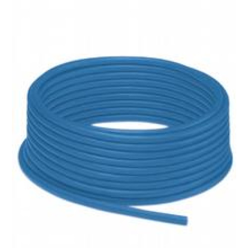 Cable, PUR/PVC, 4-core blue, Length: 100 m