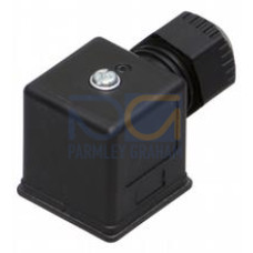 Valve connector Form A, non pre-wired, Number of pins: 2 + PE