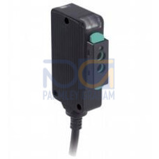 Fiber optic sensor - Sensor range: on black (6 %): up to 55 mm on Kodak white, reflection factor 90% up to 160 mm with LLR 04-1.6-0.5-WC3 fiberoptic cable, Light source: IRED, Light type: modulated..
