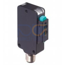 Fiber optic sensor - Sensor range: on black (6 %): up to 36 mm on Kodak white, reflection factor 90% up to 120 mm with LLR 04-1.6-0.5-WC3 fiberoptic cable, Light source: LED, Light type: modulated ..
