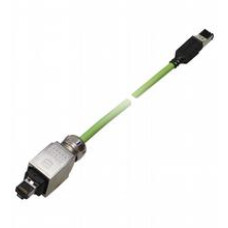 Connecting cable RJ-45 to RJ-45, PUR cable 4-pole, CAT5e