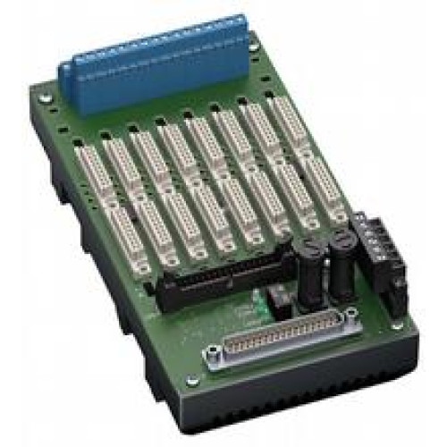 H-System Termination Board; For universal use; For 8 HiC modules; Supported signal types: DI/DO/AI/TI/AO/UIO; 24 V DC power supply, redundant and fused; Volt-free fault indication output for LB/SC ..