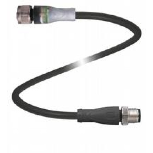 Connecting cable, M12 to M12, PUR cable 2-pin, Length: 10 m