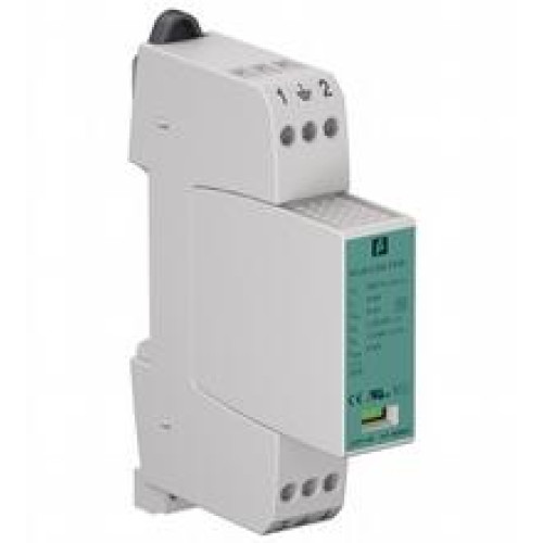 Surge Protection Barrier, Number of protected supply lines: 2, Fault indication output: yes, Nominal voltage: 230 V AC, 50 ... 60 Hz, Maximum continuous operating voltage: 255 V AC, 50 ... 60 Hz 25..