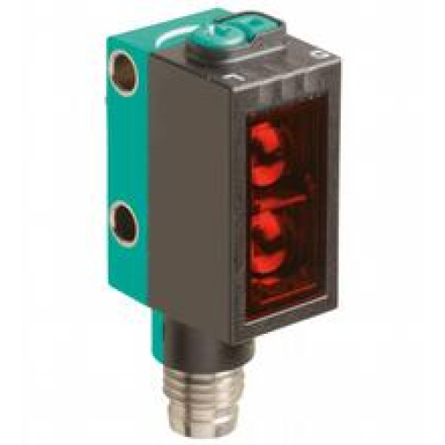 Triangulation sensor - Detection range: 7 ... 300 mm, Light source: laser diode, Light type: modulated visible red light, Signal output: 2 push-pull (4 in 1) outputs, short-circuit protected, rever..