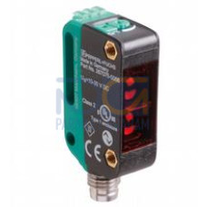 Triangulation sensor - Detection range: 5 ... 350 mm, Light source: LED, Light type: modulated visible red light, Signal output: 2 push-pull (4 in 1) outputs, short-circuit protected, reverse polar..