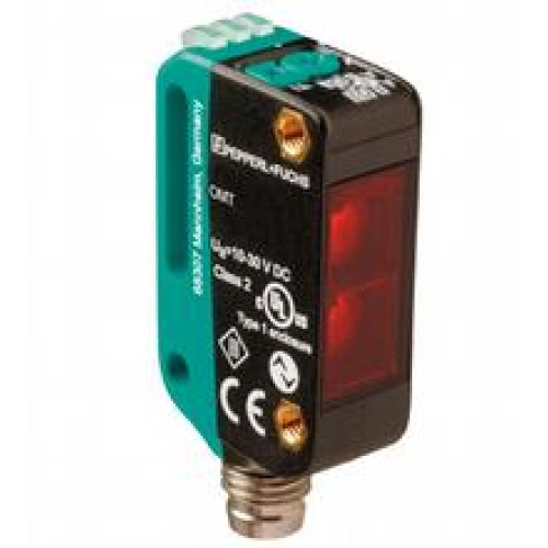 Distance sensor - Light source: LED, Light type: modulated visible red light, Signal output: 1 push-pull (4 in 1) output, short-circuit protected, reverse polarity protected, overvoltage protected,..