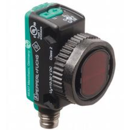 Retroreflective sensor - Effective detection range: 0 ... 3.5 m in TEACH mode ; 0 ... 4 m at switch position "N", Light source: LED, Light type: modulated visible red light, Signal output: 2 push-p..