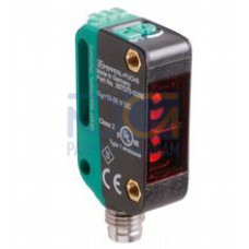 Triangulation sensor - Detection range: 7 ... 300 mm, Light source: laser diode, Light type: modulated visible red light, Signal output: 1 PNP, short-circuit protected, reverse polarity protected, ..