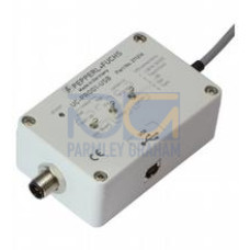 Operating voltage: 10 ... 30 V DC, via sensor supply, Connection: USB: Square type B socket 5-pin, M12 x 1 connector Female cordset, M12, 5-pin, PVC cable