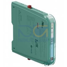 1-channel isolated barrier, 24 V DC supply (bus powered), Dry contact or NAMUR input, Usable as signal splitter (1 input and 2 outputs), 2 passive transistor outputs (resistive acc. to EN&nbsp;60947-5-6),