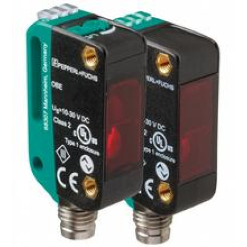 Thru-beam sensor - Effective detection range: 0 ... 12 m, Light source: LED, Light type: modulated visible red light, Signal output: 2 push-pull (4 in 1) outputs, short-circuit protected, reverse p..