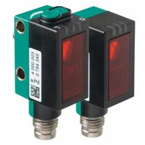 Thru-beam sensor - Effective detection range: 0 ... 20 m, Light source: laser diode, Light type: modulated visible red light, Signal output: 1 push-pull (4 in 1) output, short-circuit protected, re..