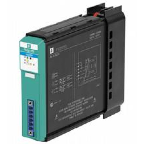 Series FB; Digital Output; Ex ia; for solenoids, Inp. for pos. Feedback; Inst. in Zone 1/ Zone 21; occupies 1 slot; 1 output, 2 digital inputs; Line fault detection (LFD); with shut-down input; 16V5