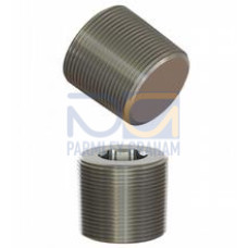 Metal stopping plug; Ex II 2 G, Ex d IIC Gb, Ex e IIC Gb; Ex II 2 D, Ex tb IIIC Db; Thread: NPT 1/2; Material: Brass nickel-plated; Thread length: 20mm; Contains:; 1x stopping plug; 1x brief instru..