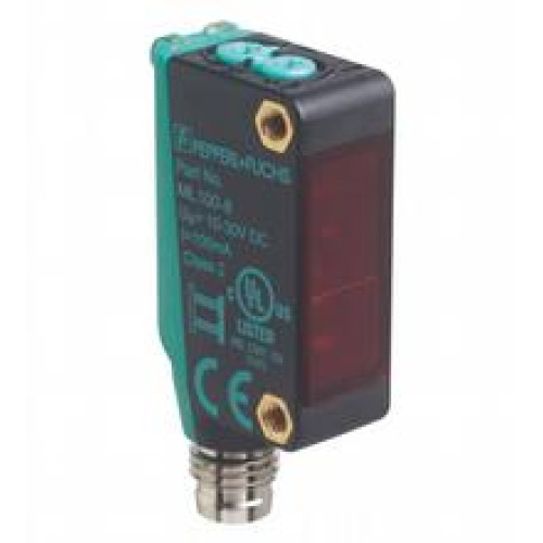 Background suppression sensor - Detection range: 5 ... 200 mm, Light source: IRED, Light type: modulated infrared light, Signal output: 1 PNP output, short-circuit protected, reverse polarity prote..