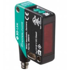 Distance sensor - Light source: LED, Light type: modulated visible red light, Signal output: 2 push-pull (4 in 1) outputs, short-circuit protected, reverse polarity protected, overvoltage protected..