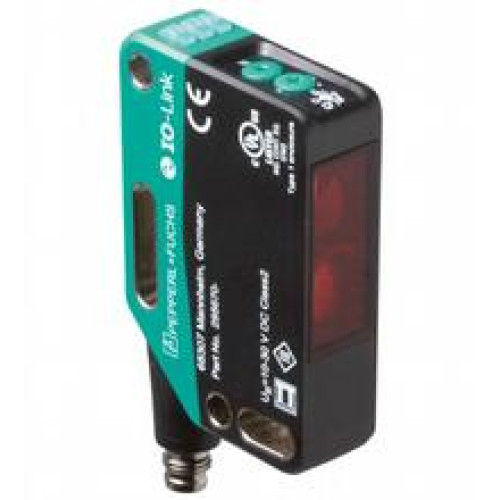 Retroreflective sensor - Effective detection range: 0 ... 5.6 m in TEACH mode ; 0 ... 8 m at switch position "N", Light source: LED, Light type: modulated visible red light, Signal output: 1 push-p..