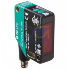 Triangulation sensor - Detection range: 60 ... 350 mm, Light source: laser diode, Light type: modulated visible red light, Signal output: 2 push-pull (4 in 1) outputs, short-circuit protected, reve..