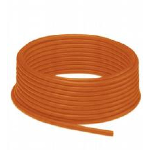 Cable, PUR/PP, 4-core weld spatter resistant orange, UL approved, drag chain suitable, torsion resistant, Length: 100 m