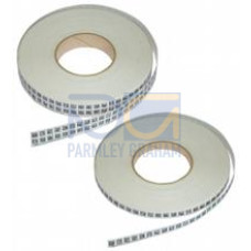 Code tape, Start position: 0 m, Length: 100 m, Width: 25 mm (2 row version), Material: polyester laminate, Note: Max. code tape length of 100 m per roll