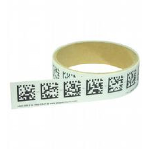Code tape, Start position: 0 m, Length: 6 m, Width: 25 mm (1 row version), Material: polyester laminate, Note: Max. code tape length of 100 m per roll