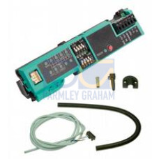 sensor - Signal output: NPN , short-circuit protected, Switching type: Hinge edge light on Leading edge light on/dark on, switchable, Connection: plug strip , 6-pin Cable: screw terminal , 6-pin, O..