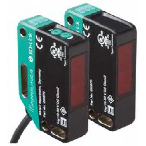 Thru-beam sensor - Effective detection range: 0 ... 40 m, Light source: laser diode, Light type: modulated visible red light, Signal output: 1 push-pull (4 in 1) output, short-circuit protected, re..