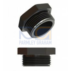 Plastic stopping plug Ex e certified, black; Ex II 2 G, Ex eb IIC Gb; Ex II 2 D, Ex tb IIIC Db; Thread: metric M20; Material: polyamide; Thread length: 15mm; Seal: chloroprene; Contains:; 50x stopp..