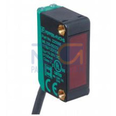 Retroreflective sensor - Effective detection range: 0 ... 2.7 m, Light source: LED, Light type: modulated visible red light, Signal output: 1 NPN output, short-circuit protected, reverse polarity p..