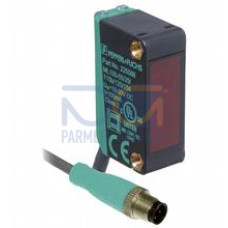 Retroreflective sensor - Effective detection range: 0 ... 2.7 m, Light source: LED, Light type: modulated visible red light, Signal output: 1 PNP output, short-circuit protected, reverse polarity p..