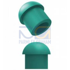 Sealing plug for plastic cable gland with double seal; For gland size: M25; Material: polyamide; Colour: P+F green; Contains:; 25x sealing plugs; 1x brief instruction
