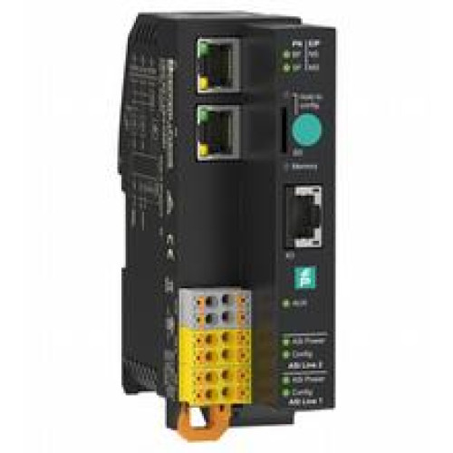 PROFINET / EtherNet/IP gateway for 2 AS-Interface networks, AS-Interface specification: V3.0, Earth fault detection: integrated, Degree of protection: IP20 (Manufacturer declaration), Degree of pro..